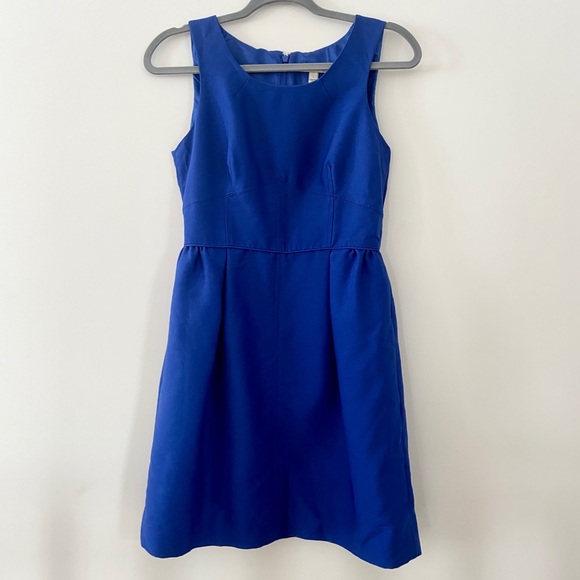 J Crew Cobalt Blue Dress Sz 4